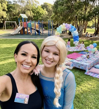 Elsa Frozen Princess kids party Northern Beaches Upper North Shore
